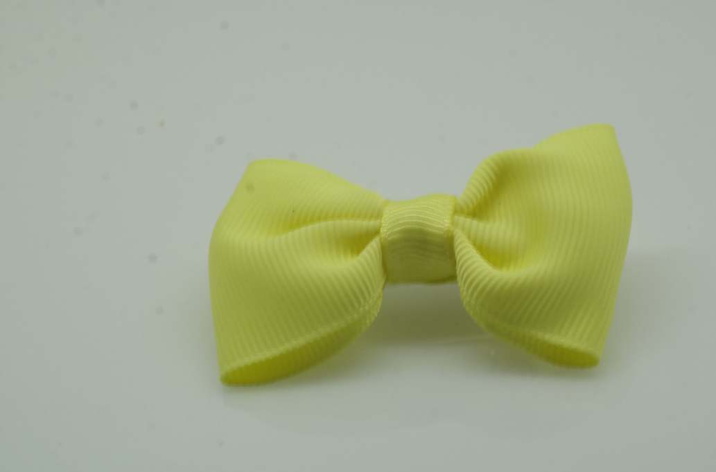 Large bowtique hair Bow with colors  Baby Maize